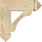Ekena Millwork Legacy Arts & Crafts Rough Sawn Bracket, Douglas Fir, 4"W x 16"D x 16"H BKT04X16X16LEC03RDF - alternate 4